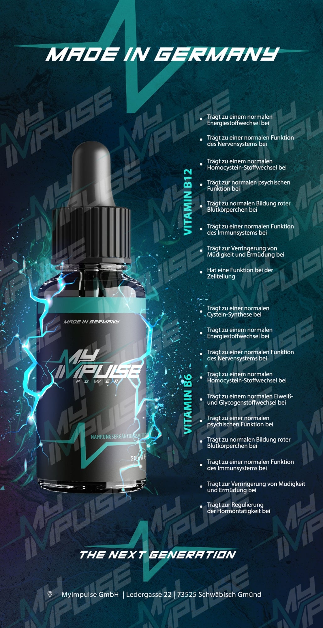 Beipack-Werbeflyer MyImpulse 100er-Bundle